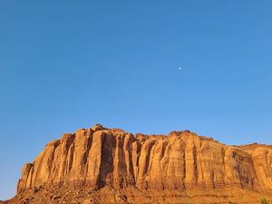 Navajo Moonset